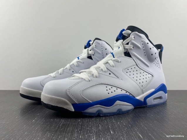 6 Jordan Retro Air 384664-107 Blue Sport (2014) 0720